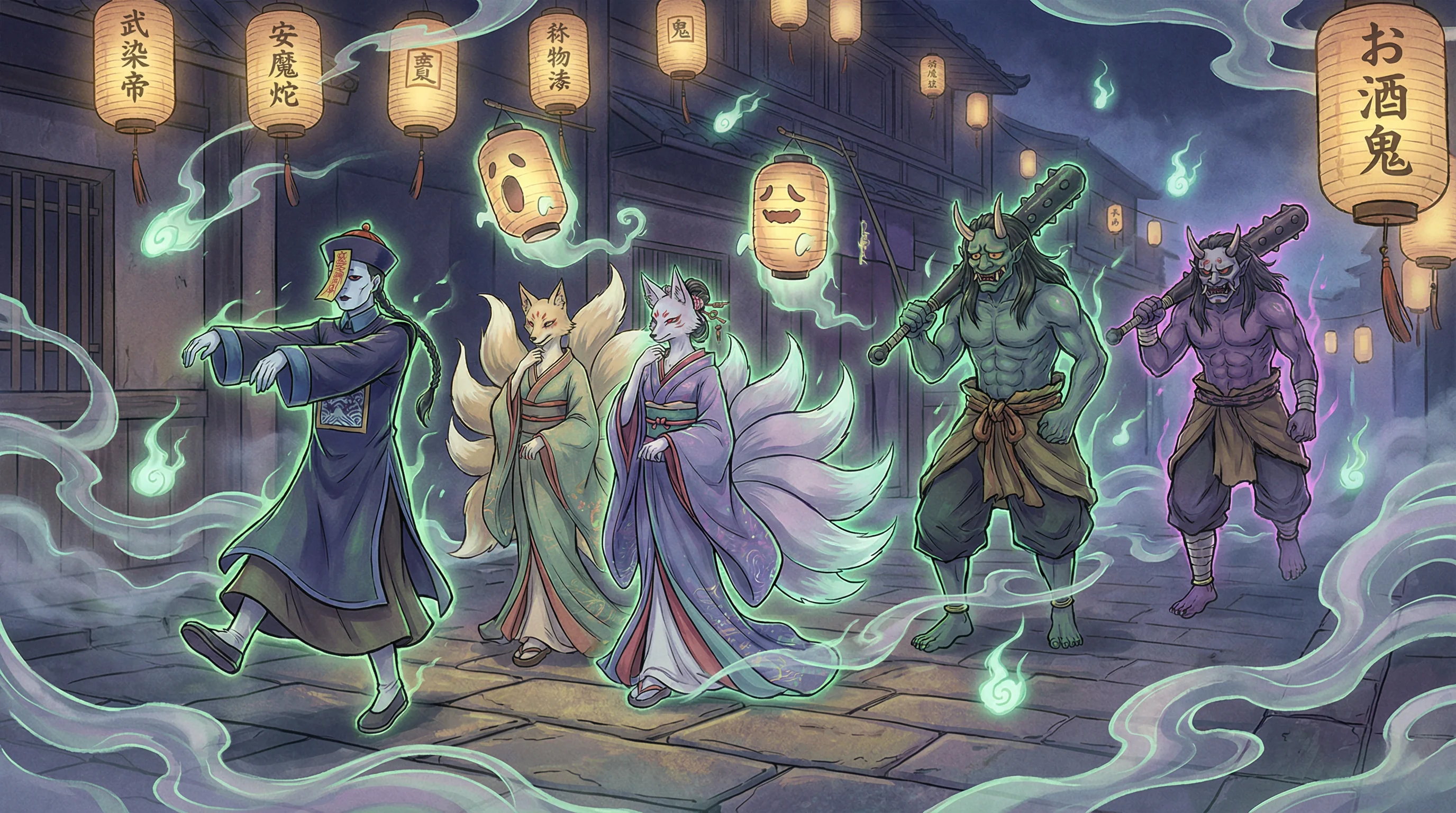 百鬼夜行 - 春闺秘史在线阅读 中日鬼怪动漫